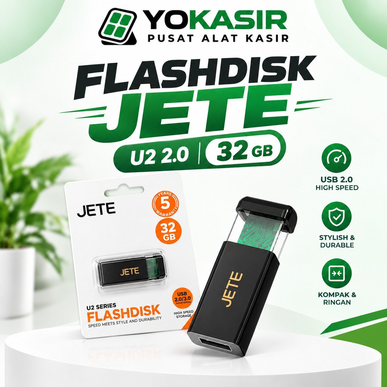 FLASHDISK U2 2.0 32 GB JETE