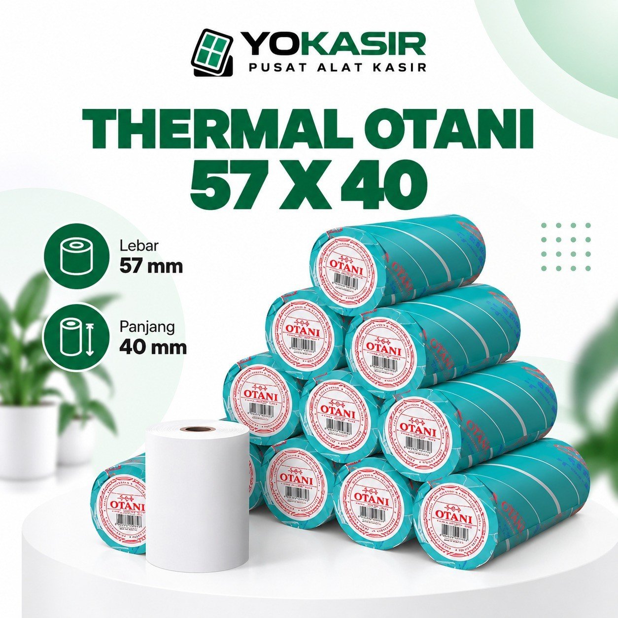 KERTAS THERMAL 57 X 40 OTANI