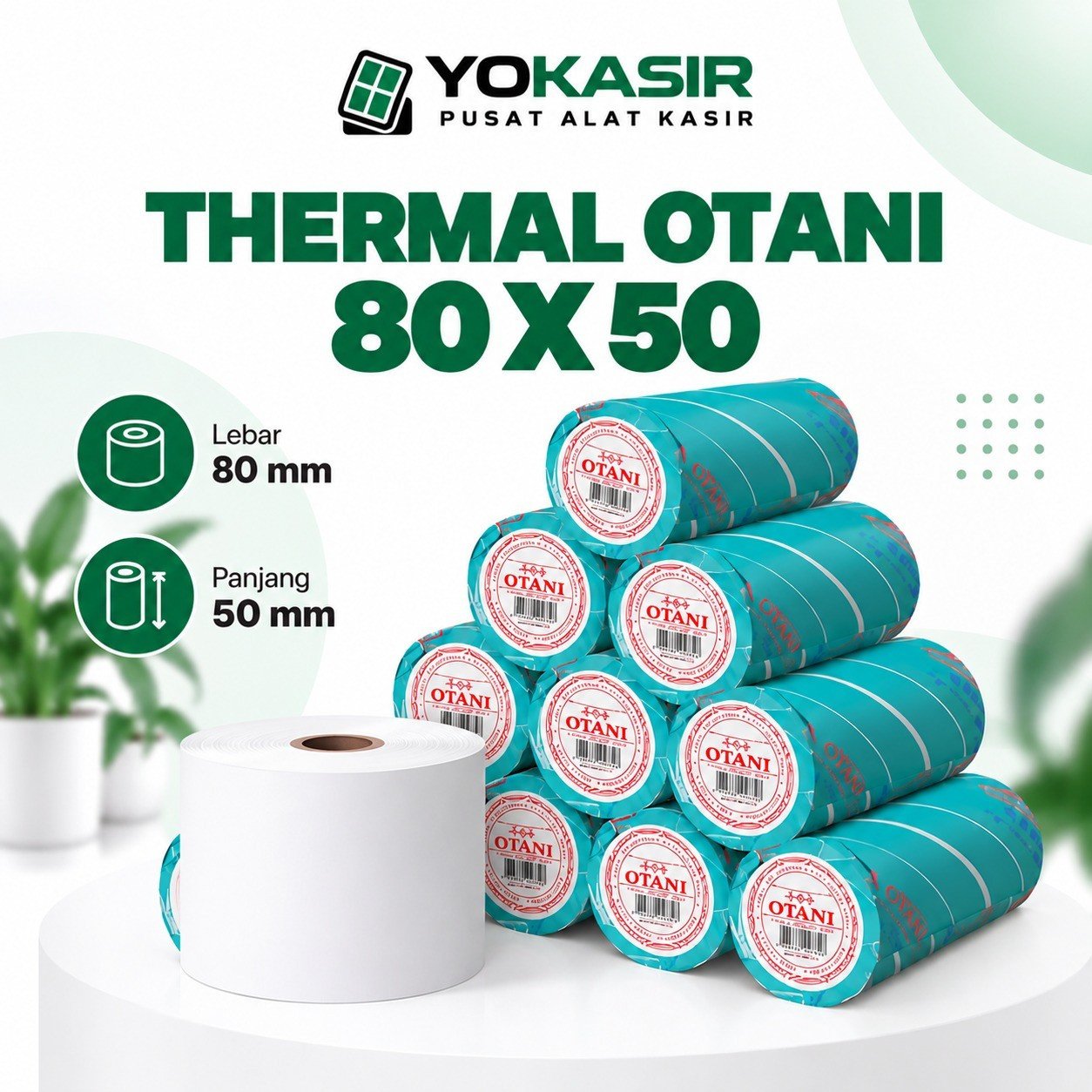 KERTAS THERMAL 79 X 50 OTANI